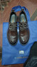 金利来（Goldlion）男鞋都市时尚秋季正装皮鞋舒适耐磨德比鞋50823024440A棕色39码 实拍图