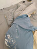 稻草人（MEXICAN）短袖t恤男夏季日系动漫印花体恤衫潮流半袖衣服 288雾霾蓝 L 实拍图