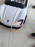 米蚁 米蚁（MiYi）儿童电动车四轮汽车可坐人带遥控玩具小孩童车 双驱白+大电瓶+手机遥控+软皮座 实拍图