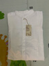 无印良品（MUJI）女式 凉感平纹立领短袖连衣裙裙子长裙衬衫裙开衫外搭凉感物语 白色 M (160/84A) 实拍图