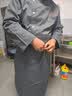保罗岚芝春秋长袖厨师服定制logo餐饮厨师工作服男酒店饭店厨房烘焙师工装 实拍图
