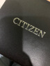 西铁城（CITIZEN）手表男日韩表光动能粉金表盘皮带商务学生送礼物男友BJ6482-04E 实拍图