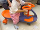 babycare扭扭车 溜溜车 宝宝摇摆车男女 儿童平衡车3岁以上 静音炫酷轮 贝多紫-新款 实拍图