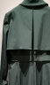 PORTS宝姿 秋季新品女装经典翻领中长款风衣LA9T012GWB004 甲虫绿 4 晒单实拍图
