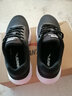 安踏男鞋运动鞋男冬季保暖棉鞋软底跑步鞋黑色鞋子男休闲鞋减震跑鞋子 【透气网面】黑白 42.5 实拍图