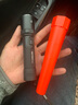 纳丽德（NEXTORCH） P80强光手电筒户外骑行应急防身充电手电筒勤务战术手电一键爆闪 P80黑色标配+红色指挥棒 实拍图