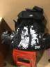 酷秀DC轮滑包成人溜冰鞋包轮滑鞋双肩背包独轮车包袋子旱冰鞋冰刀包 中包涂鸦黑（适合35-41码鞋） 均码 实拍图