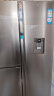 海尔585升侧T型双门三开门电冰箱家用一级能效变频节能无霜除菌全温区嵌入式可制冰BCD-585WGHFTH7S7U1 晒单实拍图