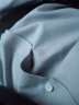 杉杉长袖衬衫男格子休闲衬衣中年商务正装免烫 TCT4299(长袖款) 37  实拍图
