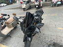 适用QJ钱江2022新款赛600改装配件 前后加大脚踏后扶手把堵护弓防摔杆保险杠 变档杆边撑垫油壶罩 牛角护弓一对:红/钛/黑 实拍图