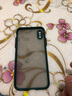 今舞 适用苹果x手机壳iphonexsmax硅胶软边防摔xr外壳全包半透明超薄磨砂男女款潮牌网红硬壳 X/XS 墨绿 实拍图