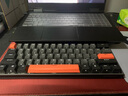 DURGOD 杜伽K330W无线蓝牙三模游戏机械键盘女生61键MAC/IPAD键盘（电脑电竞专用） 无光-警戒线 定制-茶轴 实拍图