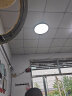 惠普精工三防吸顶灯led超薄简约圆形防水阳台卧室厨卫过道灯具47CM白光 实拍图