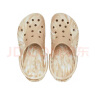 卡骆驰crocs贝雅大理石纹户外休闲鞋洞洞鞋|206935 茶色/彩色-2ZM 37 /38(230mm) 实拍图