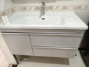 九牧（JOMOO）大尺寸浴室柜卫生间洗漱洗脸洗手盆组合套装柜100cm A2704-127Y-1 实拍图