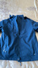 啄木鸟冲锋衣男春秋季外套新款户外三合一登山服防风夹克上衣服 男款牛仔蓝 3XL （建议140-160斤） 实拍图