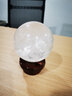 曜萱天然白水晶球摆件天然白水晶原石人工打磨招财转运居家送礼玄关 精选直径9厘米（配国检证书） 实拍图