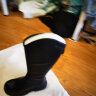 他她（TATA）厚底弹力高筒靴女显瘦长筒靴骑士靴冬季新款DGAA1DG3 黑色（绒里） 36 晒单实拍图