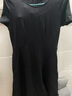 AMII女装2025法式复古a字连衣裙女夏季新款赫本风显瘦圆领 黑色 （建议拍大一码） XL 170/92A 实拍图