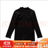 纯一良品（CUNYI）童装女童打底衫儿童长袖T恤女孩春秋装上衣中大童宝宝t恤衫 黑色 150 cm 实拍图