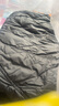 雪中飞【清仓】羽绒服秋冬款四层锁绒设计保暖大翻领短款羽绒服女 黑色 M 165 实拍图