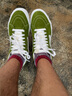 VANS范斯官方 Sk8-Mid中帮薄荷曼波绿青苹果男鞋女鞋板鞋 绿色 40.5 实拍图