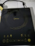 美的（Midea）电磁炉 家用 2200W大功率 滑控调节 电磁灶 火锅炉 耐用面板 一键爆炒 智能定时 WH2202 实拍图