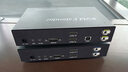蓝博森KVM延长器USB键盘鼠标打印机文件传输共享器HDMI/DVI/VGA/DP网线传输150米100米4K无压缩发送+接收 双路HDMI KVM高清视频光纤延长器CS828H 实拍图