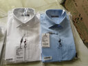 才子（TRIES）【易打理】男装长袖衬衫男春秋休闲轻正装男士商务绅士衬衣男 白色 L 39(170/88A) 实拍图