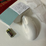 SANWA SUPPLY 人体工学垂直竖握无线鼠标 静音鼠标 办公游戏吃鸡 蓝光LED 多档DPI 6键 无线 静音 含接收器 白色 实拍图