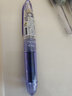 百乐（PILOT） 日本元气小钢笔Petit1透明迷你钢笔SPN-20F钢笔F尖0.5mm 单支装 蓝色 内含一支彩色墨胆 实拍图