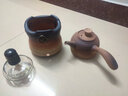 唯古复古酒精灯煮茶壶套装室内煮酒炉客厅烧水壶温茶蜡烛炉环保油盒炉 小弯把（500ml）+酒精炉 实拍图