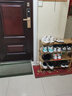 鞋架多层简易家用门口经济型鞋柜收纳架组装现代简约防尘置物架楠竹鞋架子 四层70平板鞋架 实拍图