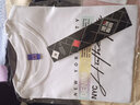 欧郎格【棉2件装】短袖t恤男韩版潮流宽松夏天休闲半袖上衣服纯棉短袖男 纯棉套餐2：彩色字母白+SKL白 L \120-135斤 实拍图