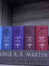 英文原版 冰与火之歌皮革版 A Song of Ice and Fire 1-5册全集盒装 权力的游戏 列王的纷争 冰雨的风暴 群鸦的盛宴 魔龙的狂舞 精装 实拍图