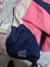 ASK JUNIOR女童棉服冬中长夹棉加厚保暖儿童连帽风衣外套棉衣 粉色 150  实拍图