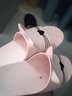 惠夫人亲子拖鞋女夏季一家三口浴室防滑室内情侣儿童洗澡漏水凉拖鞋男士 小猫咪 粉色 儿童34-35码（内长约230cm) 实拍图