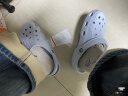 crocs卡骆驰洞洞鞋贝雅男鞋女鞋轻便耐磨一脚蹬拖鞋休闲鞋|10126 矿物质蓝-4JQ 39(240mm) 实拍图