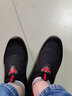 回力网鞋男鞋夏季运动鞋夏天网面鞋男透气懒人一脚蹬软底套脚休闲鞋子 全黑HL3076 44 实拍图