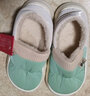 回力女棉拖鞋秋冬季防水厚底踩屎感室内家居月子新款包跟棉鞋加绒拖鞋 灰色 40-41 【偏小一码】 实拍图