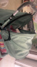 豪威 婴儿推车可坐可躺双向超轻便折叠伞车宝宝0-3岁手推车小孩儿童车 薄荷绿 旗舰款+可坐可躺可折叠 实拍图