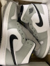 耐克NIKE篮球鞋送男友AJ1乔1AIR JORDAN 1运动鞋554724-092浅烟灰41 晒单实拍图