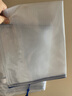 悠米（umi） 6个装/透明拉边袋pvc网格袋文件资料收纳袋拉链袋大小文件袋学生试卷袋整理袋 6个装 颜色随机 A3/430*310mm 实拍图