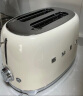 【520礼物】SMEG斯麦格 意大利进口 复古烤面包机不锈钢 吐司机多士炉 TSF01多色可选 奶白色 晒单实拍图