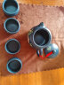 茗茶艺壶 紫砂壶宜兴名家纯全手工茶壶家用泡茶壶茶具套装 牡丹西施一壶四杯 实拍图