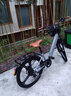 凤凰（Phoenix）新国标电动自行车成人锂电池电动车男女士小型电瓶车长续航电动助力自行车 L8灰色/速度传感/7速/24寸一体轮 10AH电动续航30公里 实拍图