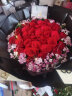 幽客玉品鲜花速递红玫瑰花束表白送女友老婆生日礼物全国同城配送 33朵红玫瑰花束——女王款 晒单实拍图