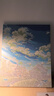 好久不见数字油画diy手绘涂鸦丙烯油彩画夏天绿色风景画画填色手工装饰画 实拍图