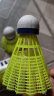 YONEX尤尼克斯尼龙羽毛球M300室内外娱乐休闲经济耐用YY塑料胶球 黄色 实拍图