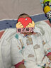贝肽斯婴儿衣服春秋连体衣新生儿宝宝秋装三层空气棉婴儿连体衣 滑雪企鹅 73cm 实拍图